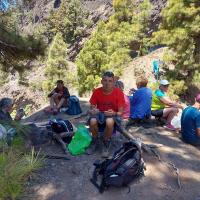 Pause déjeuner aux Canaries