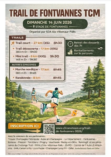 Trail fontvannes